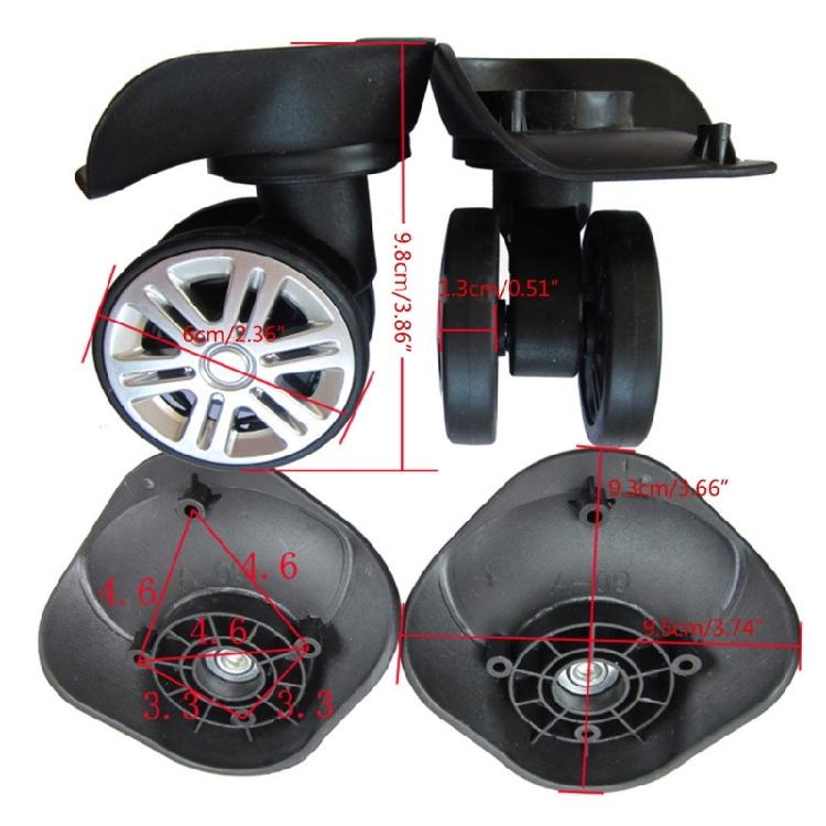 Ruote Caster Valigia A09 Ruota Trolley Girevole per Valigia Ruota Valigia per Riparazione