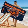 Chicago Bears Print Beach Towel, Large Soft Quick Dry Towel for Beach Camping Swimming