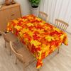 Autumn Watercolor Maple Leaves Rectangle Tablecloth for Table Decor Fall Harvest Kitchen Dining Table Cloth Thanksgiving Decor