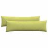 Sofa Cushions 2 Pcs Light Green 145 X 40 Cm Fabric