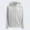 Adidas Essentials 3 Stripes Full Zip Hoodie