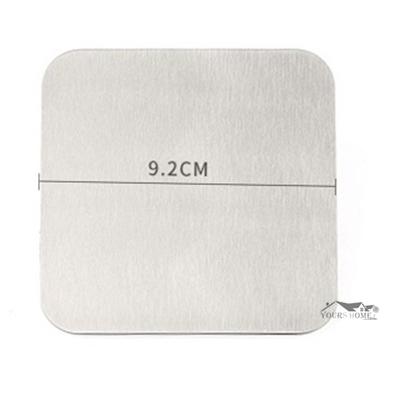 Round & Square Table Cup Mat Kitchen Mat Pad For Bar Cocktail Stainless Steel Mat Kitchen Glass Coaster Placemat Barware