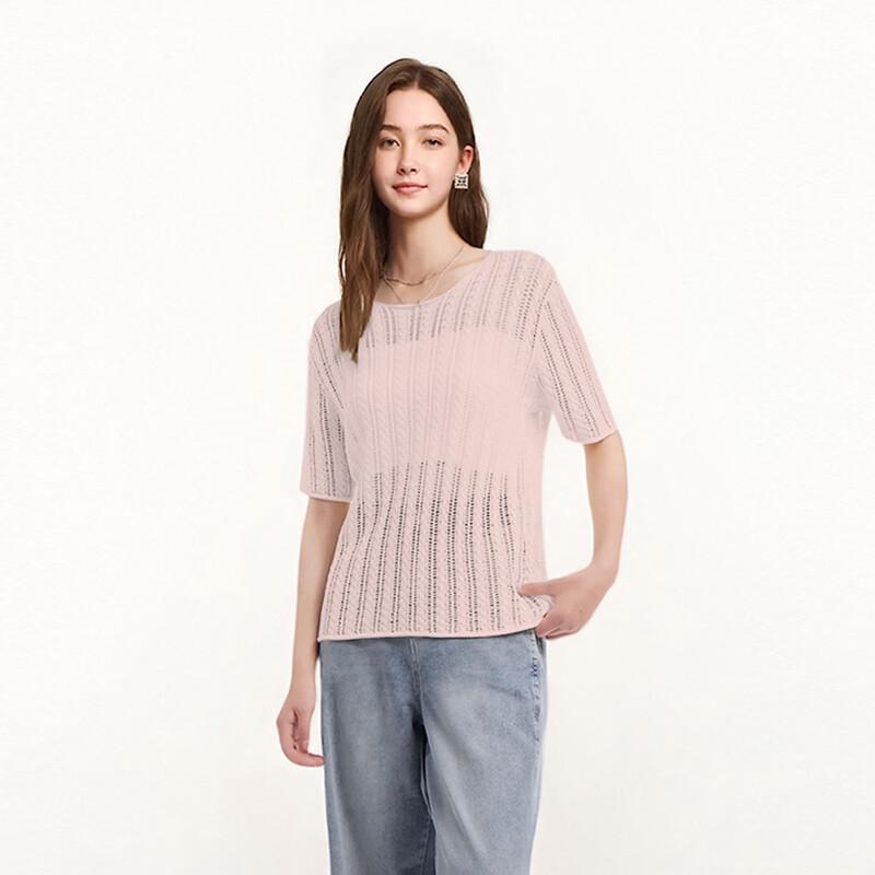 Women's Fashion Hollow-Out Knit Top
