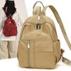 2025 Women's Large Capacity Korean Fashion Backpack: Multifunctional Travel & Commuting Bag