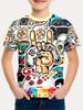 T-Shirts for Boys Short Sleeve 3D Gamepad Print Kids Summer Clothes Casual Fashion O-Neck Boys Tshirt Tops Children's Clothing
