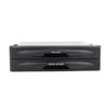 Car Universal Double/Single Din Radio Pocket Kit Drink Cup Holder + Storage Box Double Layer