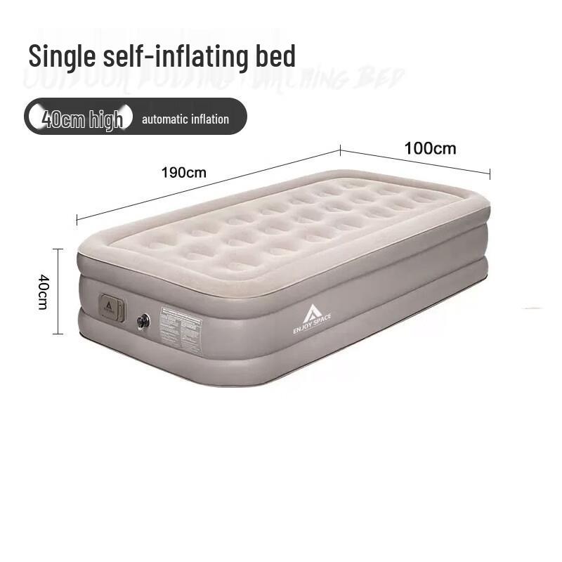 WEZHO Outdoor Camping Self-Inflating Air Mattress
