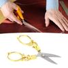 Embroidery Scissors Retro Stainless Steel Multifunctional Portable Scissors Shear Sewing Supplies