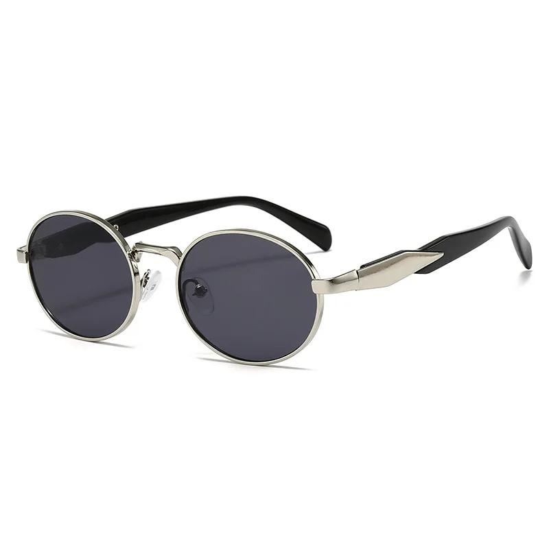 New Women Oval Sunglasses Luxury Brand Small Frame UV400 Sun Protection Summer Outdoor Eyewear