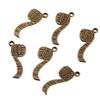16 Stylish Alloy DIY Tool Charm Pendant: Saw & Knife Design