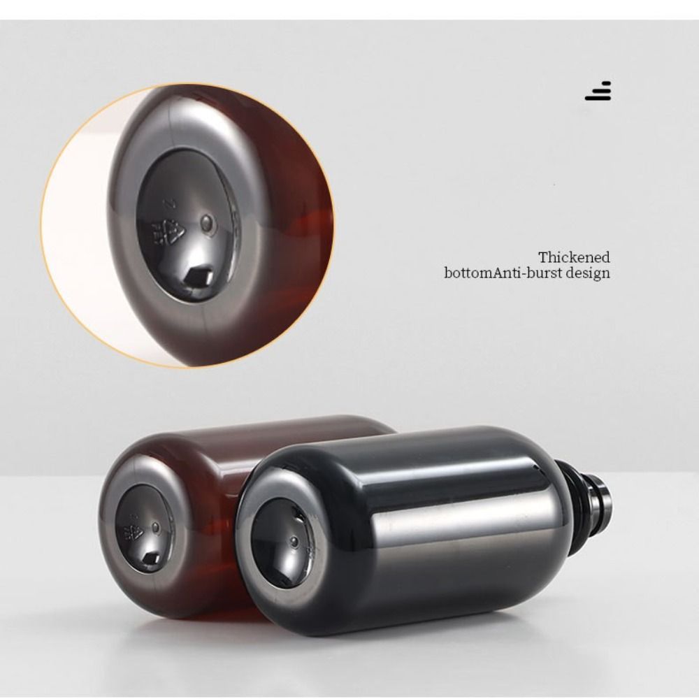 Empty Storage Bottle Decor Soap Dispenser Bathroom Accessories Shampoo Pump Bottle Bamboo Pump