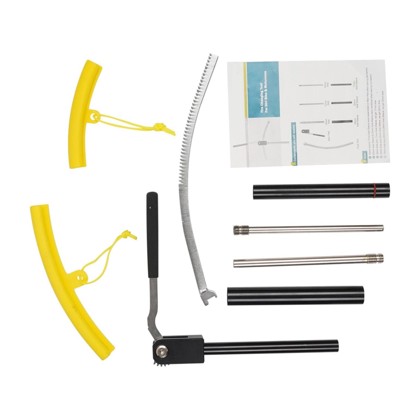 

Professional Dirt Bike Tire Installation Tool Multifunction Dirt Bike Tire Maintenance Tool Manual Tool set for Repaor 1