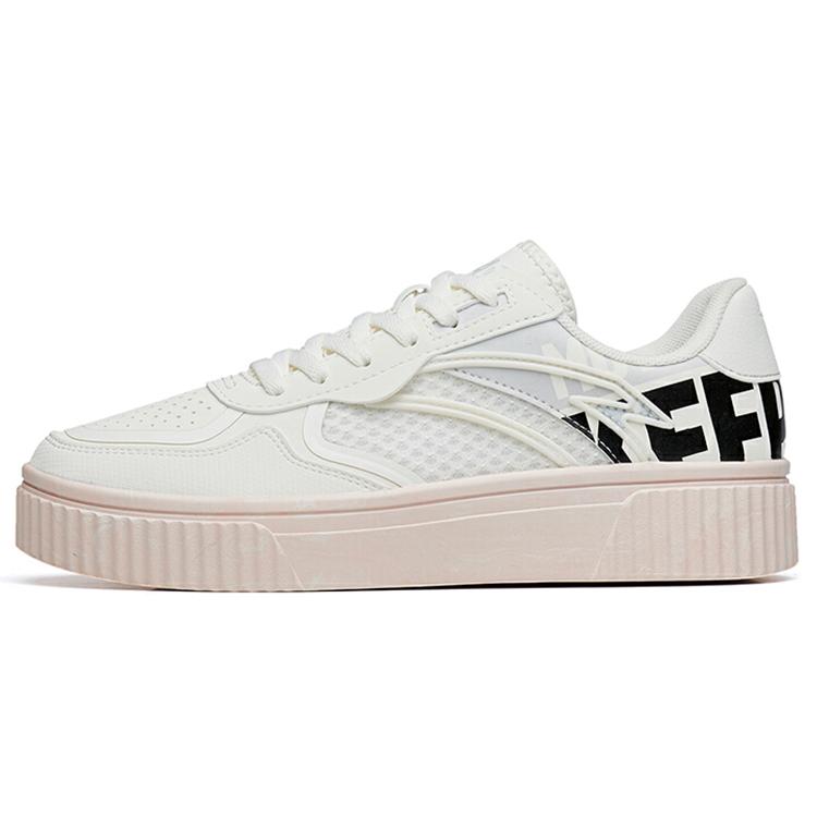 

Anta Life Collection Abrasion Resistant Slip Resistant Low top Skateboard Shoes Women s White 122138066-1 39