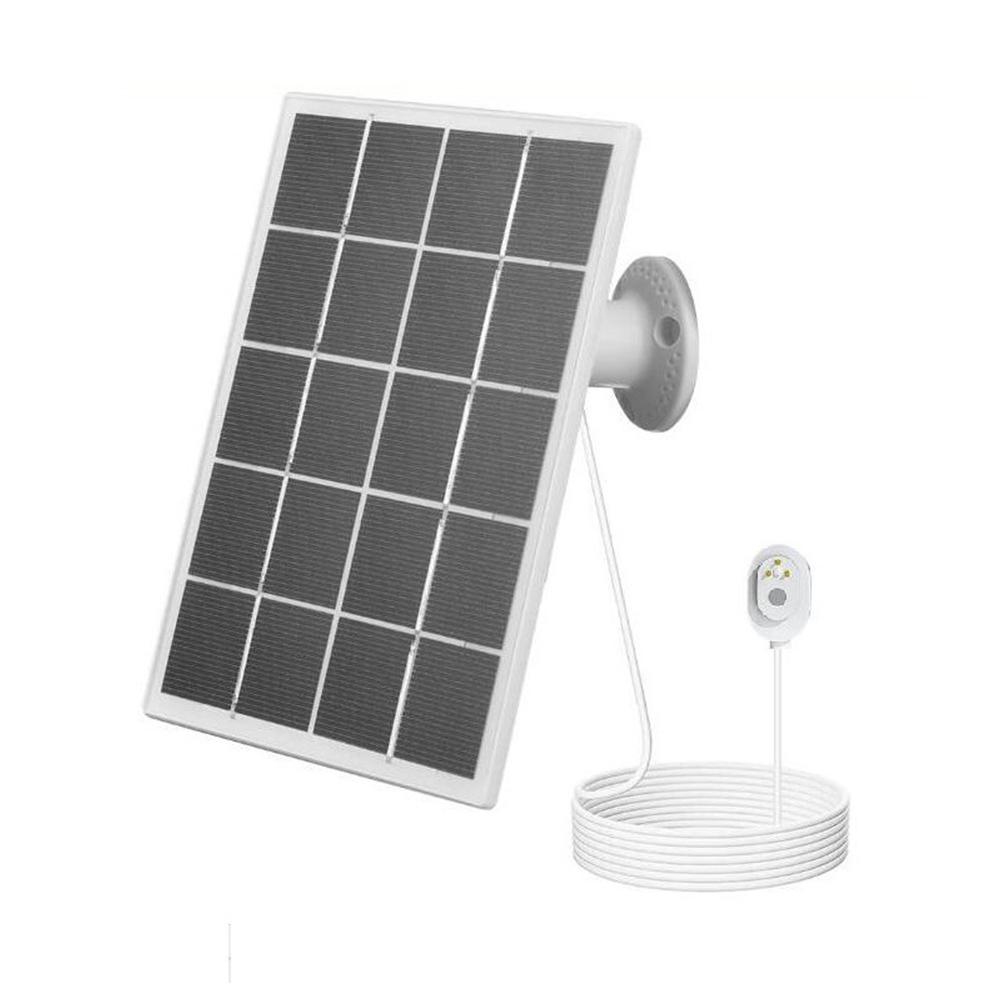3W 5V Solar Panel Wall Mount Solar Charger Solar Charging Panel for Arlo Pro 4/Ultra 2/Pro 3/Ultra/Pro 5S