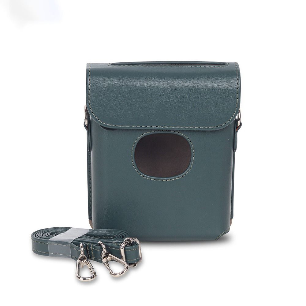 

Adjustable Strap Printer Carrying Case Shockproof SQ Link Pouch for Fujifilm Instax Square Link темно-зеленого