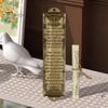 Home Blessing Mezuzah with Scroll English Hebrew Scripture Heavy Duty Metal Door Plate House Plaque Decoration Jewish Gifts