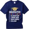 Adult For her Oneck tshirt Cotton Graduated Kindergarten EleUnisextary Junior High High School College Classic Unisex Teeshirt