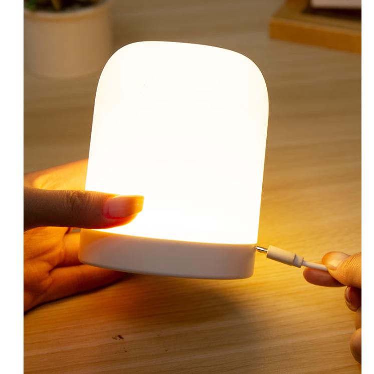 Night Light, Nursing Light, Bedroom Bedside Lamp, Mood Light, Sleep Light, Rechargeable, Sleep Light, Tap Light