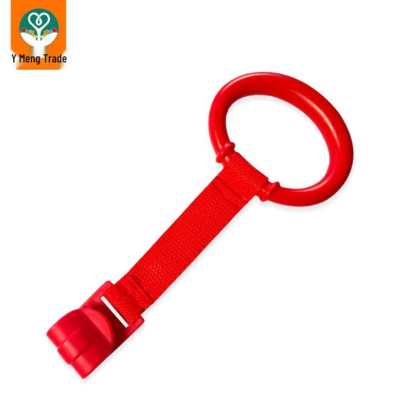 Baby Crib Pull-Up Ring – Walking Aid & Hanging Toy