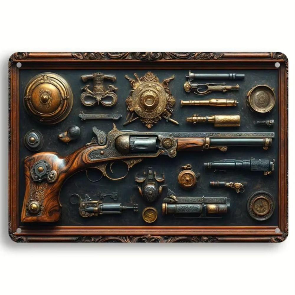 Tin Sign Wall Art Retro Metal Painting Home Decor 20x30cm