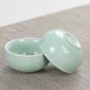 Celadon Carp Tea Cup Kung Fu Tea Set Gift Household Ceramic Portable Outdoor Travel Teapot Porcelain Teaset Tea Cups Set 2025
