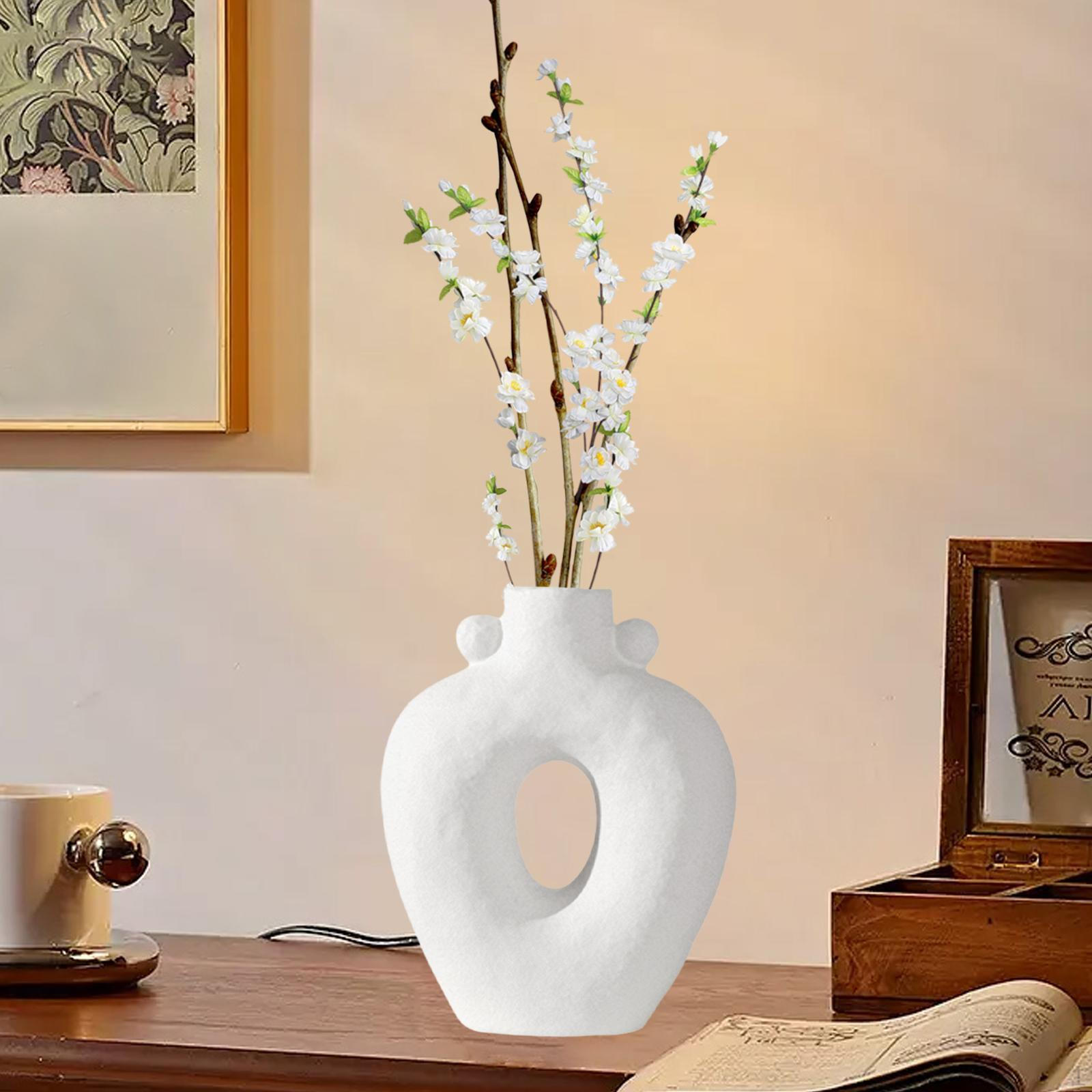 

Керамический контейнер для цветов, горшок в скандинавском стиле, декоративный элемент для спальни, для мероприятий Style C