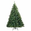 Artificial Christmas Tree with 300 LEDs Green 180 cm PE and PVC