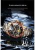 Binbang BINBOND Men's Luminous Waterproof Quartz Flywheel Watch - Genuine Business and Student Style, High-End Design.