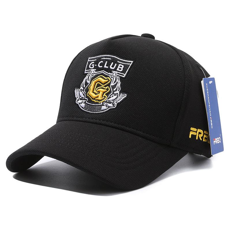 Fashion versatile niche design trendy hat men's and women's four seasons hat baseball cap outdoor big head circumference