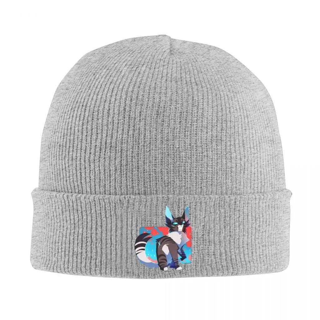 Hawkfrost Warrior Cats Warm Knitted Cap Fashion Bonnet Hat Autumn Winter Outdoor Beanies Hats for Unisex WoUnisex Adult