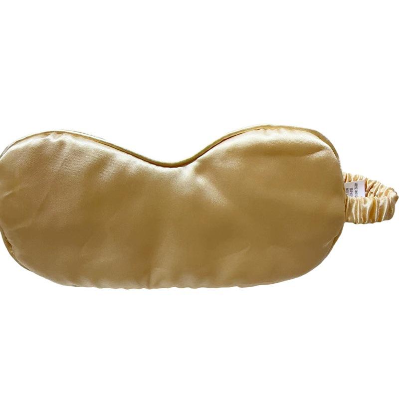 Silk Sleep Eye Mask: Light Blocking, Breathable, Elastic, Eye Protection, Double-Sided Print