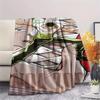 Coperta in Flanella con Stampa Personaggio One Piece, Alta qualità Confortevole per Tutte le Stagioni, Arredamento per la Casa, Calore e Comfort, Perfetta per Regali di Natale