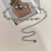 Elegant And Sleek Metal Waist Chain With Rhinestones Perfect For Womens Fashion Outfits