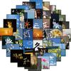 62 Creative Life Text Graffiti Stickers Decorate Guitar Notebook Suitcase DIY Waterproof Stickers