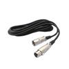 XLR Audio & Microphone Cables for Male and Female Connectors - Lengths: 1m, 2m, 3m, 5m