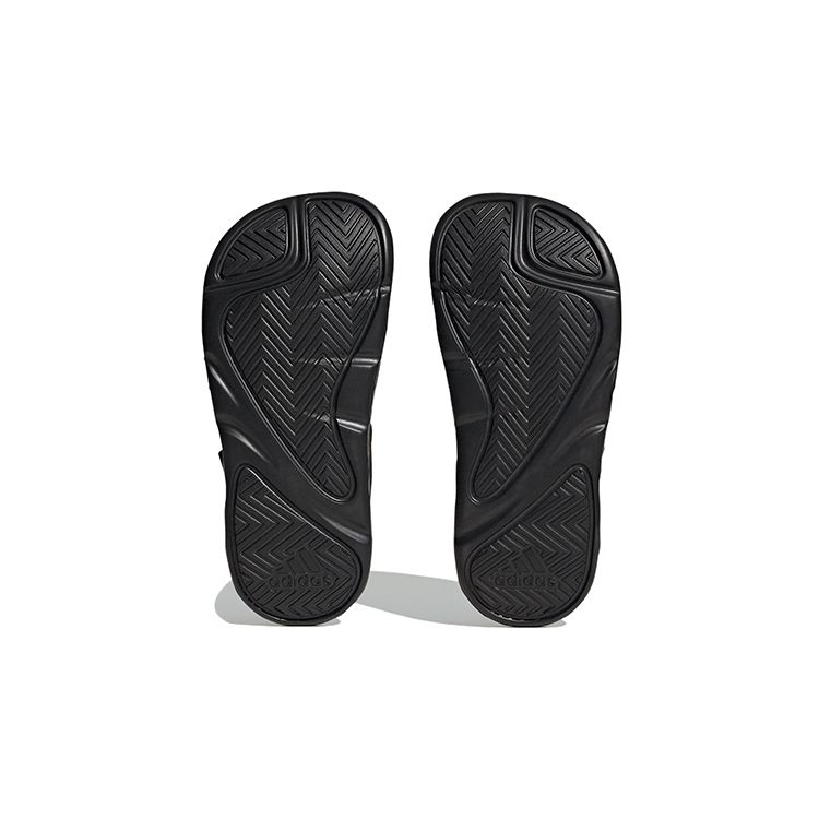 Adidas Duramo Sandals Comfortable Lightweight Non-Slip Durable Kids Sandals Black HP5832