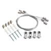Hanging Solution Reliable Stainless Steel Ceiling Bracket Designed Specifically for For infrared Heating Units
