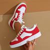 Fashion Mixed Color Platform Sneakers for Women  Lightweight Casual Lace Up Shoes Woman Non Slip Jogging Vulcanized Shoes