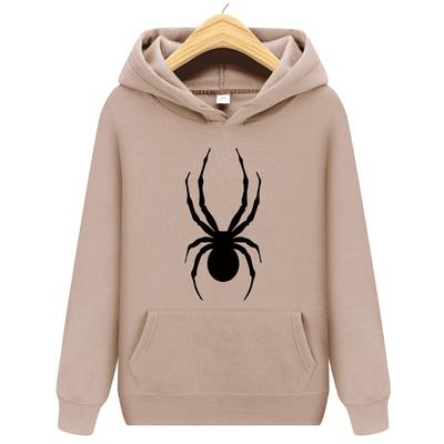 Mikina s pavúčím vzorom Fleecová mikina s kapucňou Dámske Ležérne Zábavné Voľná ​​Mikina s kapucňou Pánske a Dámske Mikina s kapucňou Street Fashion