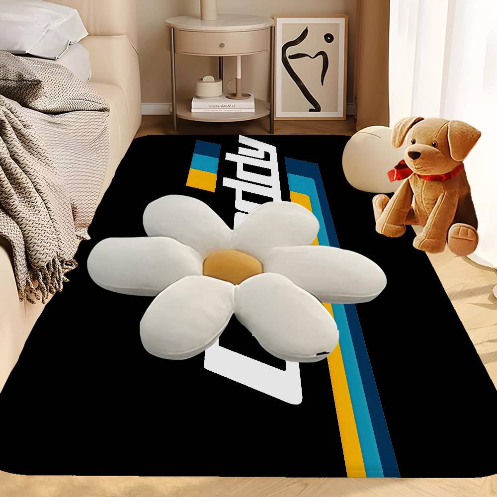 G-Greddy-Y Floor Mat INS Style Soft Bedroom Floor House Laundry Room Mat Anti-skid Household Carpets