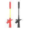 P5005 2pcs Fully Insulated Quick Piercing Test Needle Hook Multimeter Testing Probes 4mm Socket
