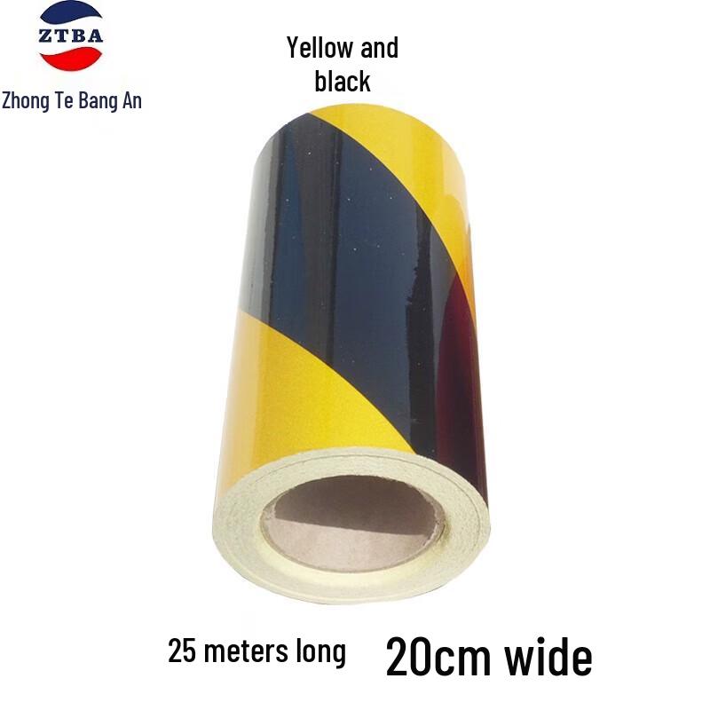 Reflective Warning Tape 25m x 20cm
