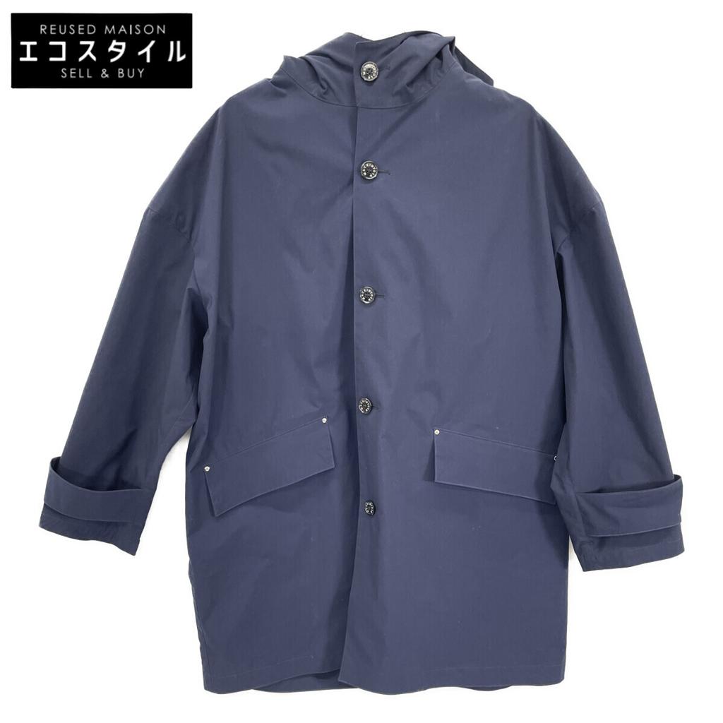 MACKINTOSH GM-1135B HUMBIE HOOD GTS Navy Hoodie Coat coat 36 NavyUsed