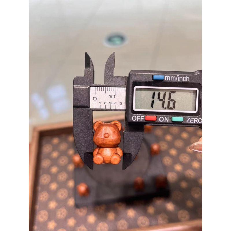 

Натуральный Майсурский Белый Сандал Медведь DIY Аксессуары Браслет Ожерелье Поделки Бусины Будды Подвеска Браслет Украшение Mysore Old Sandalwood Facet Bear