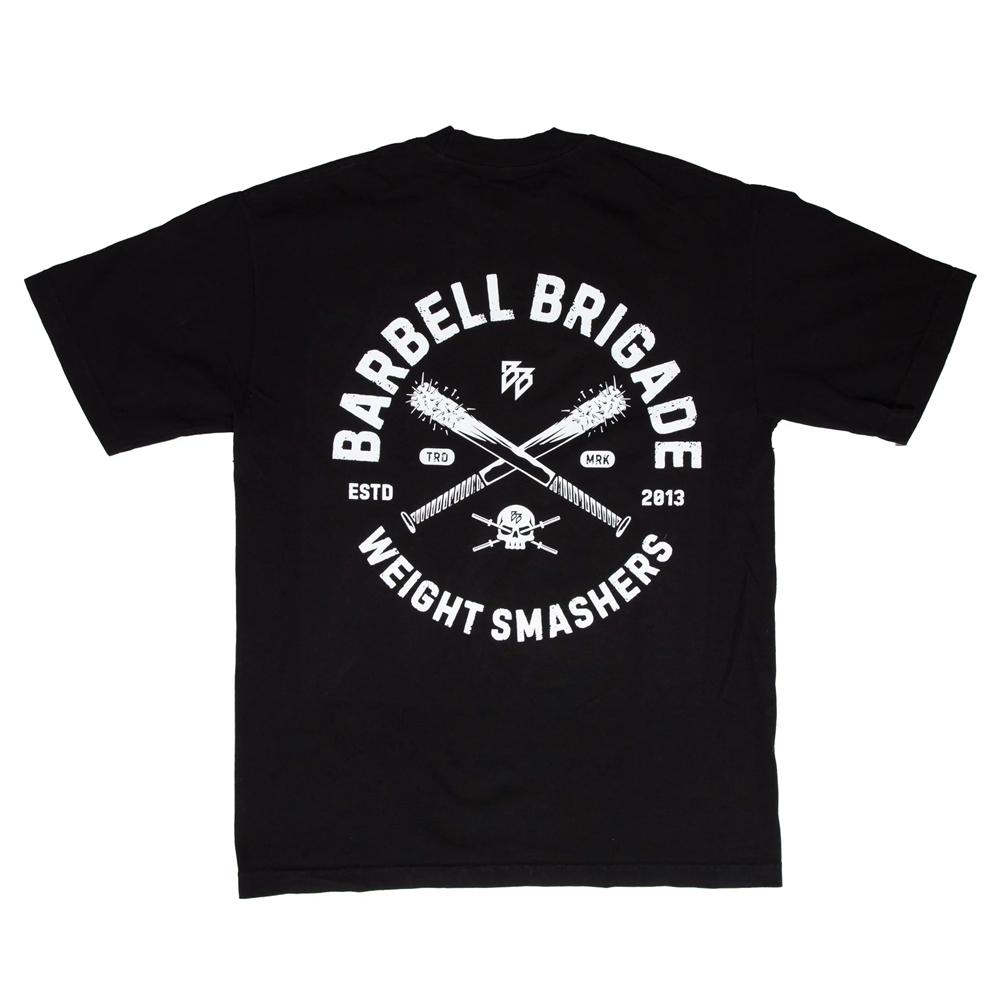 2026 New Clearance Sale BARBELL Men Running Sport Cotton Tshirt  Fitness Skull Print Shirt Summer Jogging Training Tee Tops