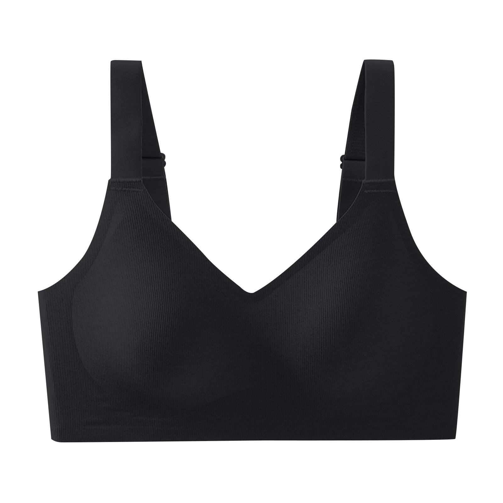 

Женское нижнее белье Большой размер Желеобразный мягкий Поддержка Регулируемый Без стальных косточек Тонкая чашка Бюстгальтер 36