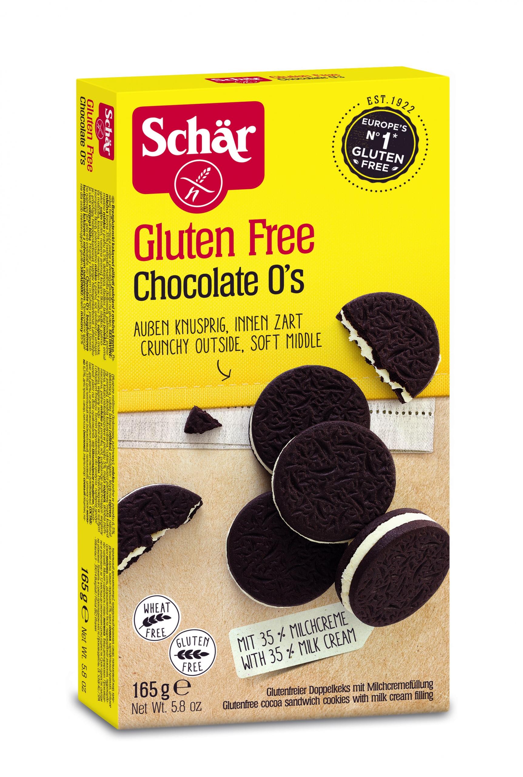 Schar Glutenvrije Koekjes Met Melkroom - Disco Ciok (165G) 165g