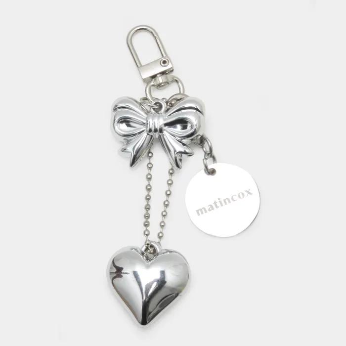 Heart Drop Keyring