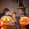 Halloween-LED-Kürbislaternen-Dekor, leuchtender Kürbis aus Kunststoff, blinkender beleuchteter Kürbis für Halloween-Dekorationen im Innen- und Außenbereich