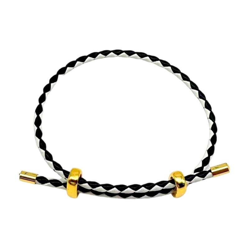 

Multipurpose Buckles and Leather Bracelet Designs for Women Comfortable and Long Time Wear Stylish Outfits Daily Use чёрный/белый